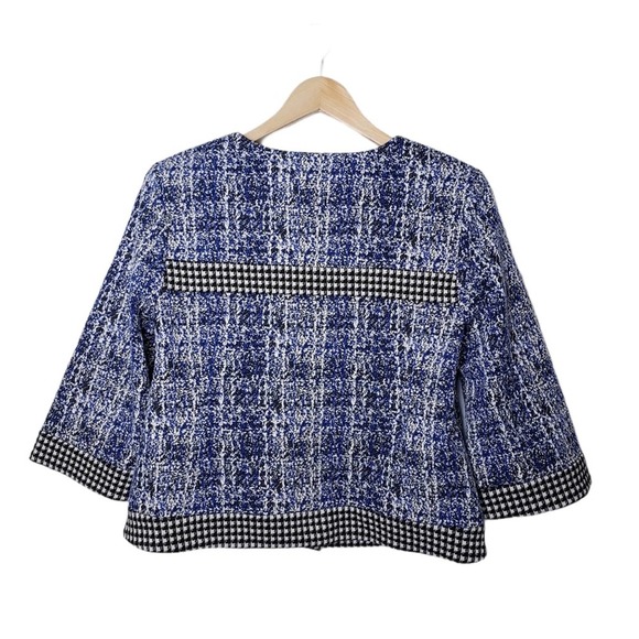 CAbi #5294 Reina Collection 21 Club Jacket Medium Button Front 3/4 Sleeves - Picture 2 of 10